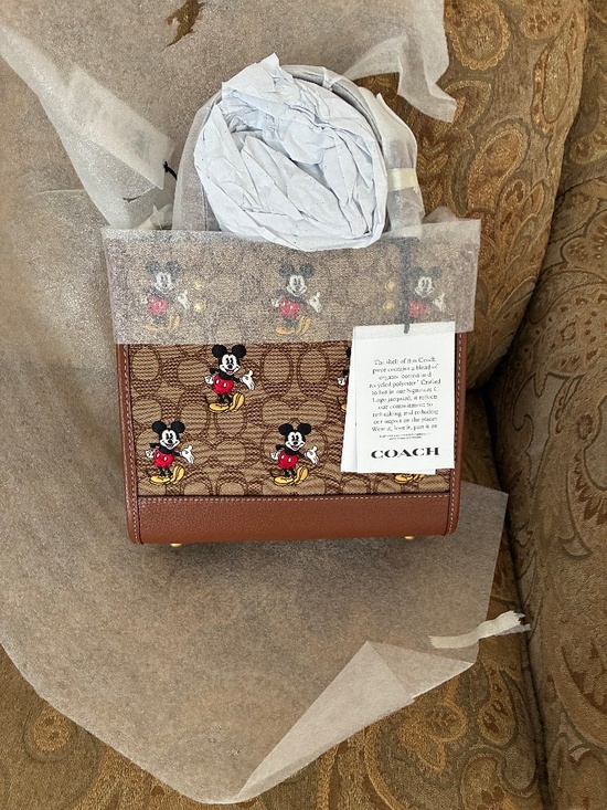 Coach Handbags - New Mickey Mouse coach Dempsey 22